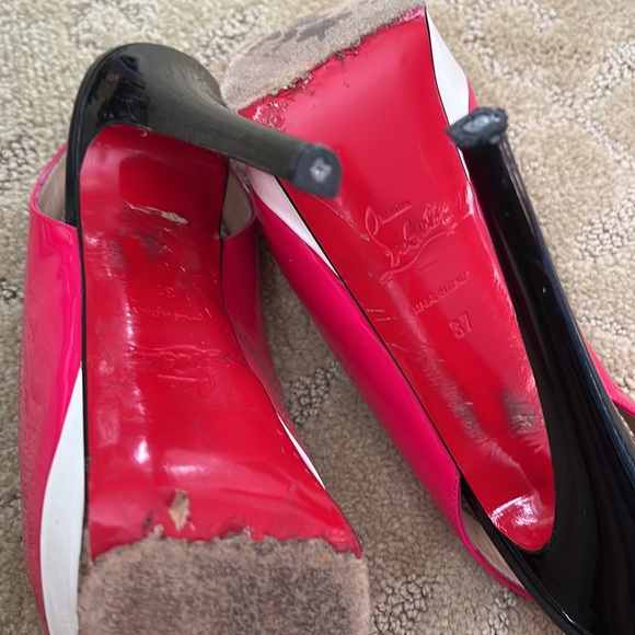 Christian Louboutin Lady Peep Slingback - Picture 8 of 16
